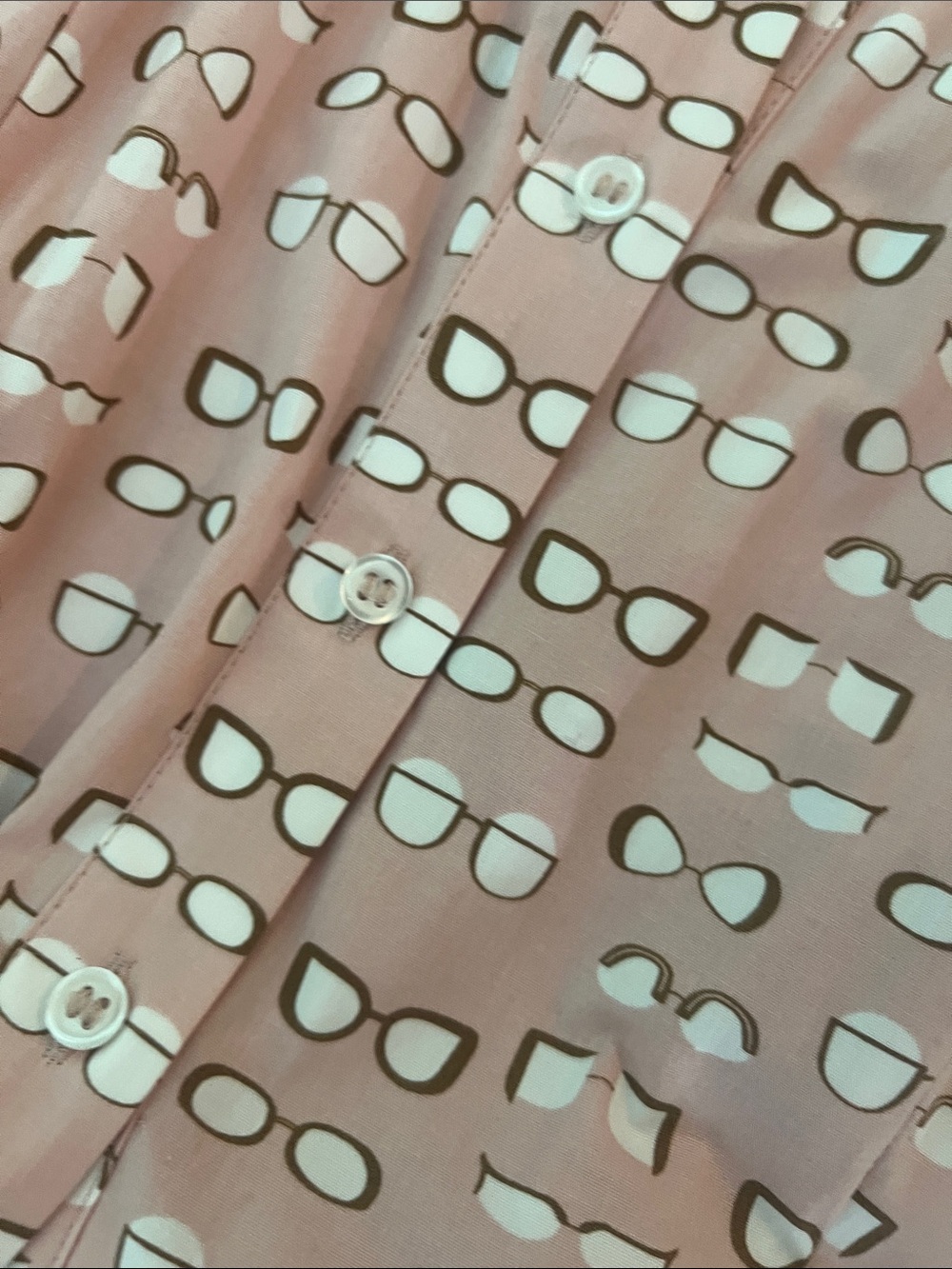 Boden Dress Glasses Motif Sz 4R - Picture 3 of 4
